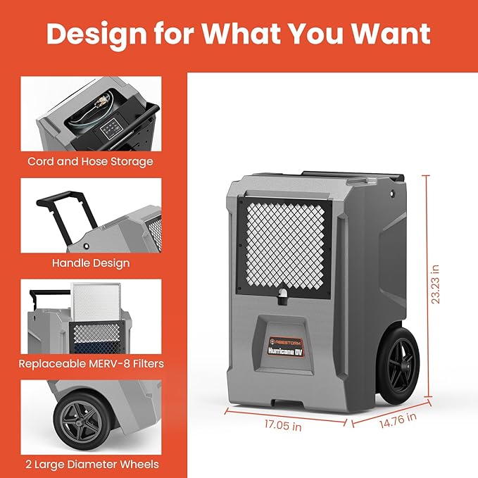 ABESTORM Hurricane DV Commercial Dehumidifiers - Image 5