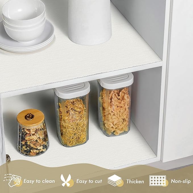 Cohoo Home Drawer Cabinet and Shelf Liner, 24in×11.8Ft Shelf Liners - Image 5
