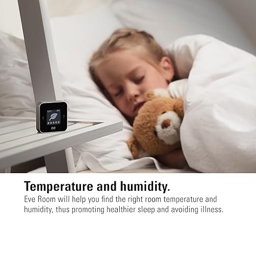 Eve Room - Indoor air Quality Sensor to Monitor air Quality, Temperature & - Image 5