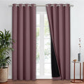 NICETOWN Total Shade Patio Door Curtain by NICETOWN