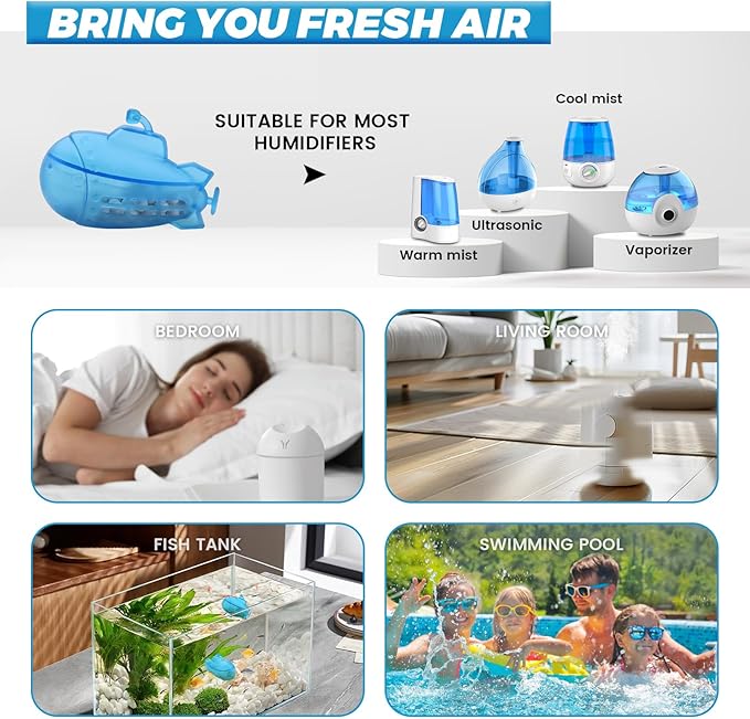 puxyblue   14-Pack Humidifier Tank Cleaner Blue Small - Image 6