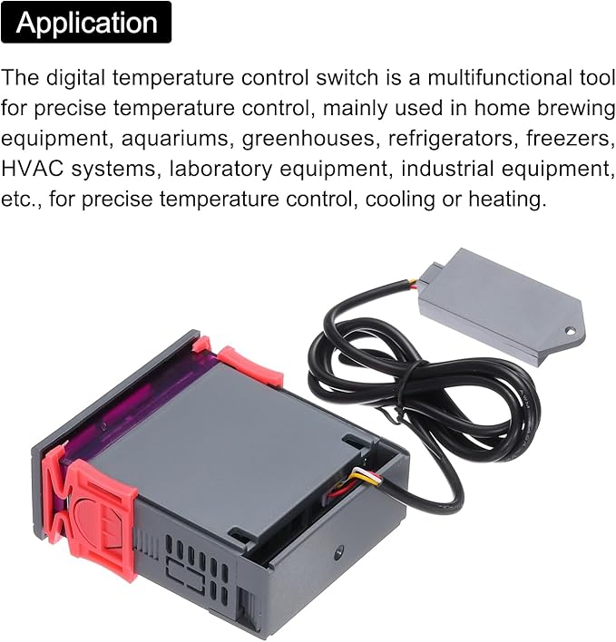 MECCANIXITY STC-3028 10A DC 12V Digital LED Temperature Controller Intelligent - Image 4