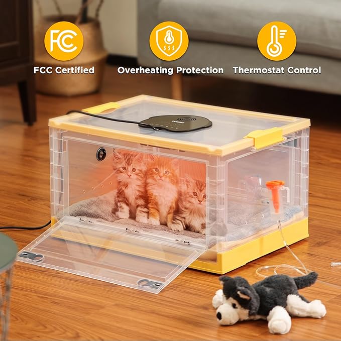 TURBRO 85L Pet Incubator, Precision Temperature Control - Image 7