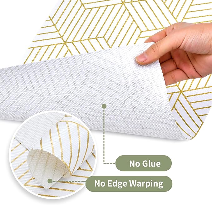 Shelf Liners for Kitchen Cabinets 35.4 in X 39.5 Ft, Non Adhesive Cabinet Liner - Image 7