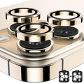 2 Pack Camera Lens Protector for iPhone 16 Pro/iPhone 16 Pro Max, 9H Tempered by AFENGBOX