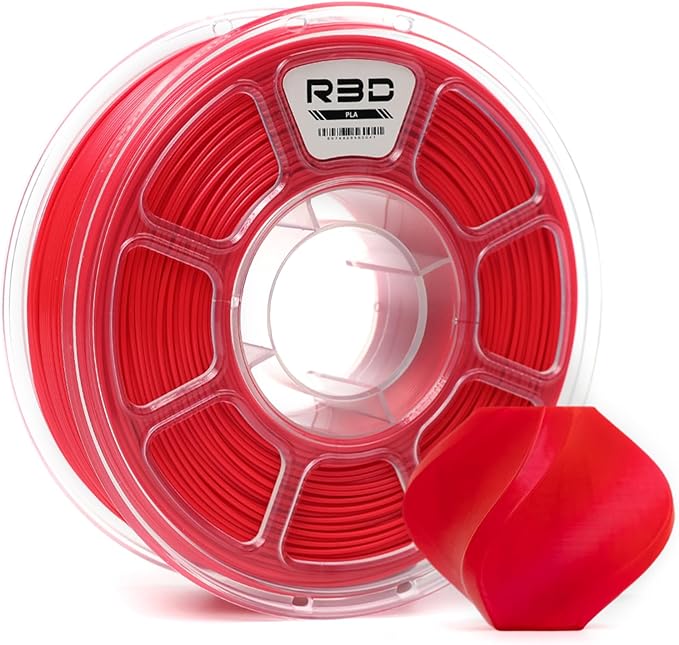R3D PLA Filament 1.75mm, 0-370 mm/s High Speed PLA Printing, Dimensional by R3D