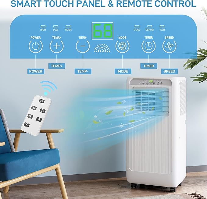GarveeLife 10000 BTU Portable Air Conditioner - Image 4