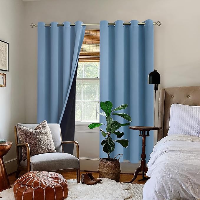 BGment Thermal Insulated 100% Blackout Curtains - Image 2