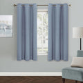 MYSKY HOME Dusty Blue Blackout Curtains by MYSKYHOME