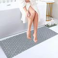 Bambo Bath Mat Bathroom Runner Long Large Rugs Floor Wood Shower Bathtub by Fovlaurs