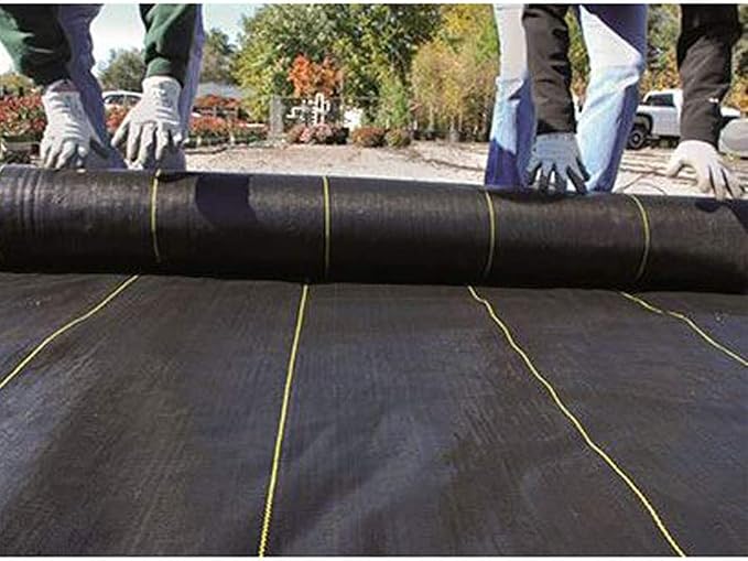 Dewitt Sunbelt Weed Barrier Fabric 3.2 oz, 6 x 300 Feet – Heavy-Duty Ground - Image 7