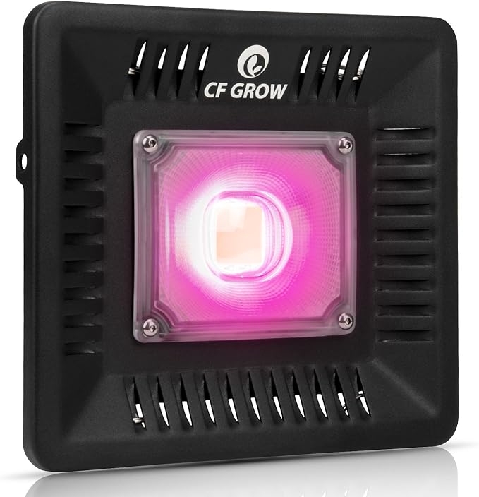 Waterproof 100W LED Grow Light Full Spectrum, New Technology COB LED Grow Light by CFGROW