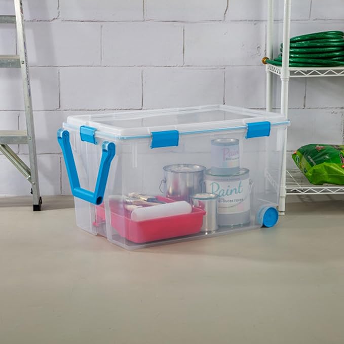 Sterilite 6-Pack Gasket Box, Weather-Resistant Storage Bins - Image 5
