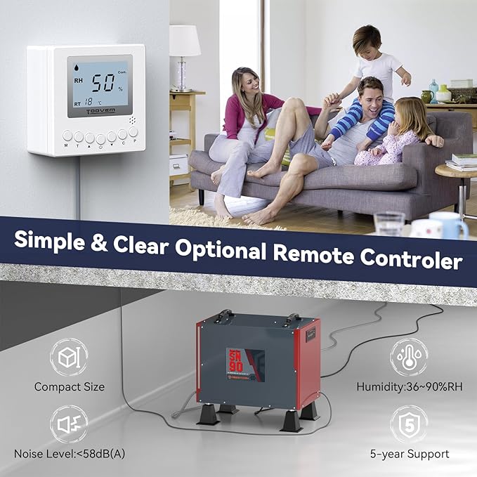 Abestorm 198 Pint Commercial Dehumidifier - Image 7
