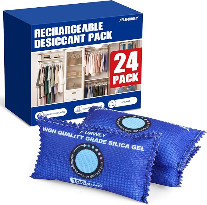 100g Rechargeable Desiccant Packs by FURWEY