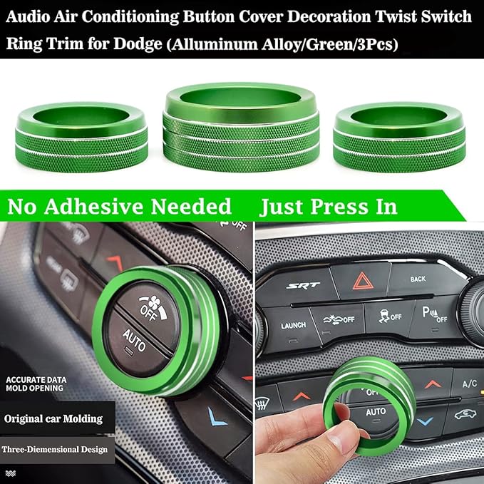 Auprite Climate Control Knob Covers - Image 3