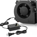 GDSTIME 120mm Blower Fan, AC 110V 220V DC 12V Powered Fan by GDSTIME