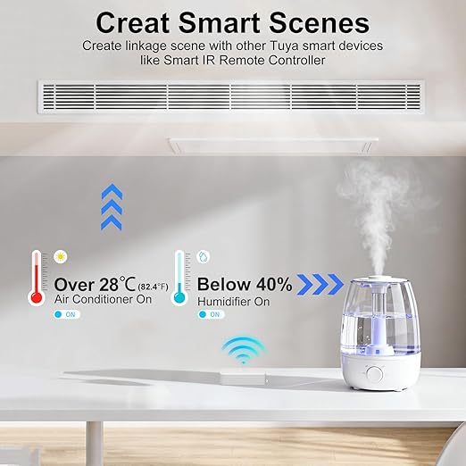 WiFi Thermometer Hygrometer, Wireless Indoor Temperature Sensor - Image 4