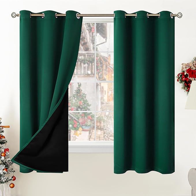 BGment Thermal Insulated 100% Blackout Curtains by BGment