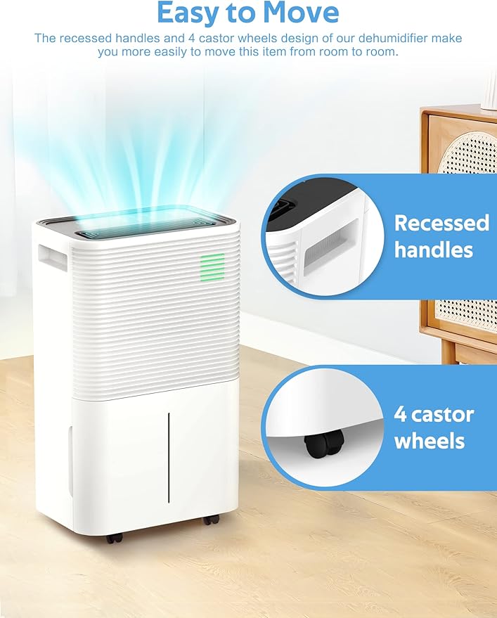 ZAFRO Dehumidifiers for Home, 45 Pints Dehumidifier - Image 6
