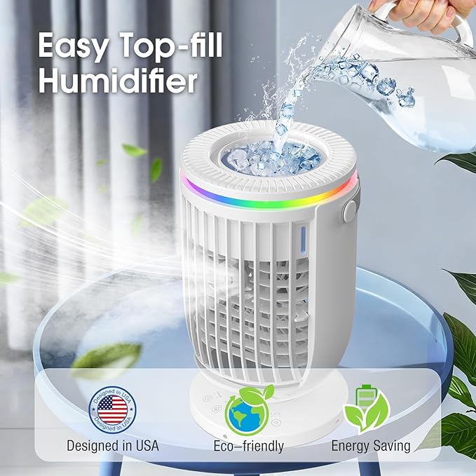 Humidifiers for Bedroom, with Large Tank, Ultra-Quiet Supersized Cool Mist Air - Image 7