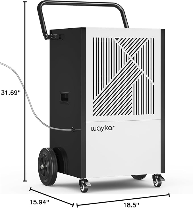 Waykar 216 Pints Commercial Dehumidifier - Image 2