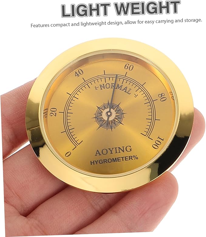 Guitar Humidifiers Acoustic Humidity Gauge Guitar Case Hygrometer Musical - Image 3