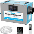 145 Pint Commercial Dehumidifier, Crawl Space Dehumidifier by DWALE