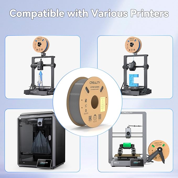 Official Creality Hyper PETG Filament 1.75mm, High Speed 600mm/s 3D Printer - Image 8