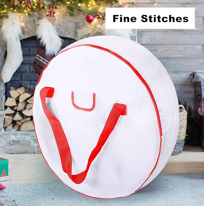 Christmas Wreath Storage Bag 36inch -Large Christmas Wreath Storage - Image 6