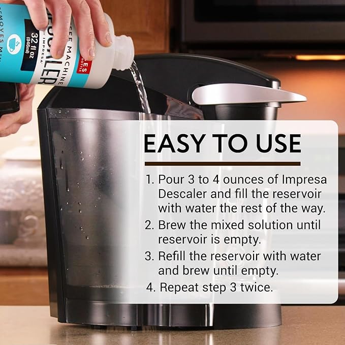 IMPRESA 10 Uses 32oz Coffee Machine Descaler - Image 6