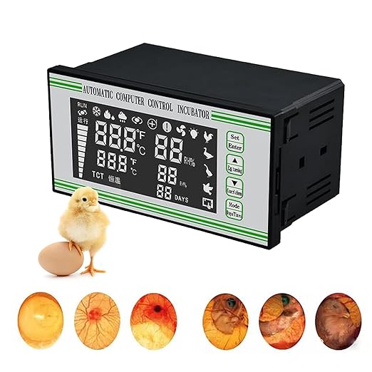 Xm-18S Egg Poultry Incubator System, 110V Automatic Egg Incubator Controller - Image 9