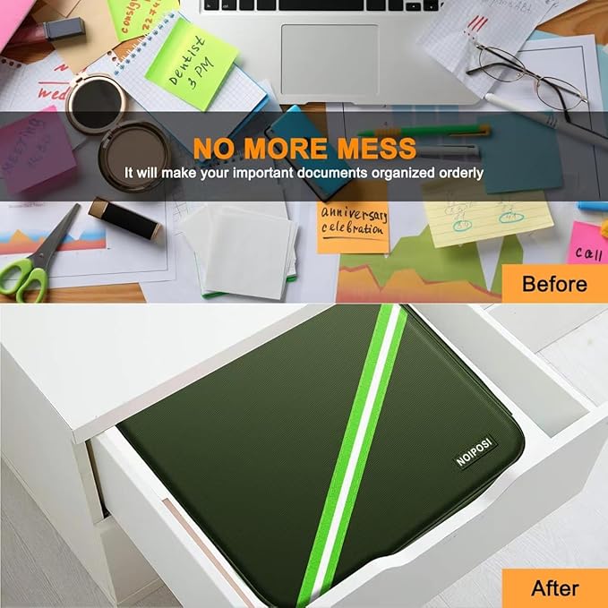 Document Organizer with 5200℉ Heat Insulated, 16.1"x11.4"x4.3" Waterproof and - Image 6