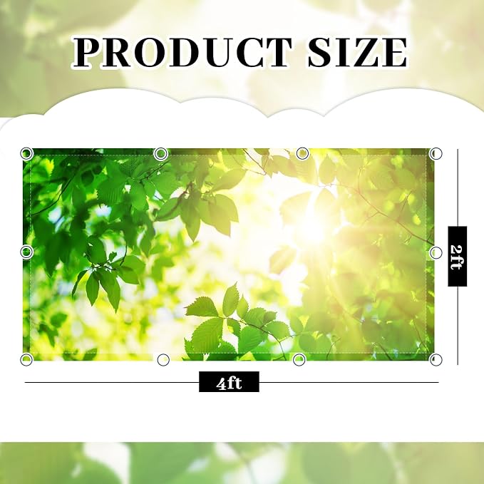 Hortsun Pack of 2 Fluorescent Light Covers 4 x 2 Feet Magnetic Ceiling Light - Image 2