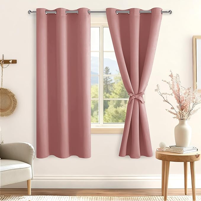 Hiasan Room Darkening Curtains for Bedroom, Noise Reducing, Energy Saving - Image 2