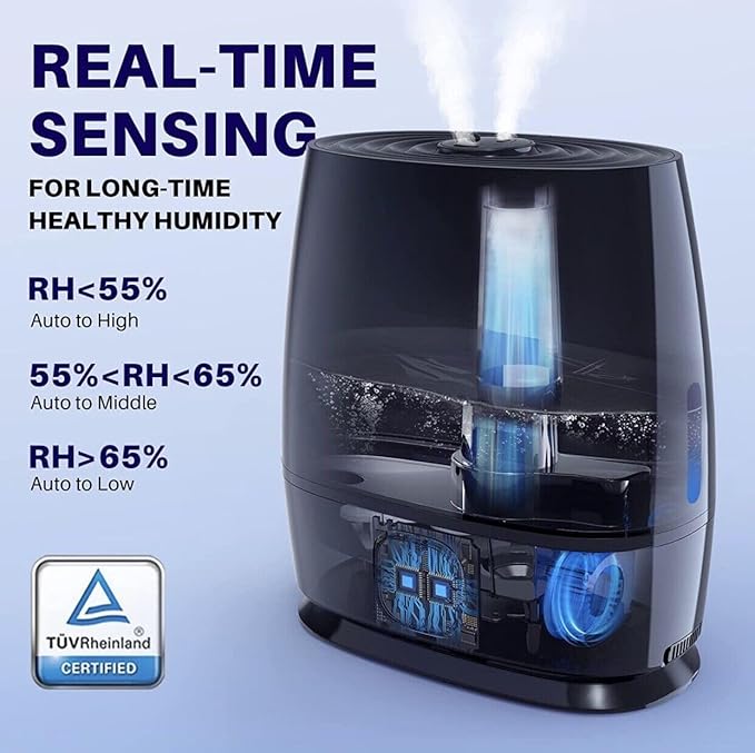Okaysou Humidifiers, 6L Smart Humidifier and Diffuser - Image 7