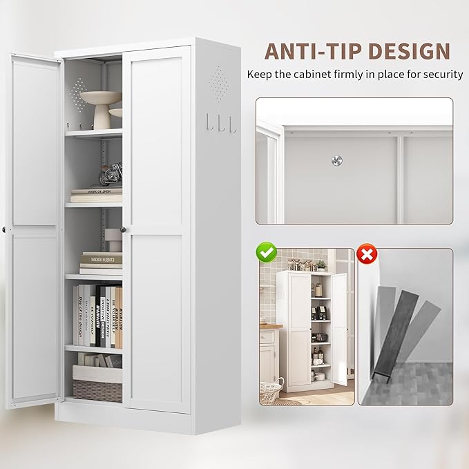 Kitchen Pantry Storage Cabinets - Image 6