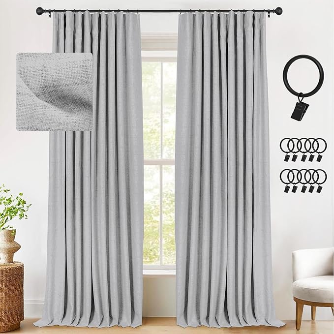 INOVADAY Thermal Sliding Door Curtains 100% Blackout Curtains by INOVADAY