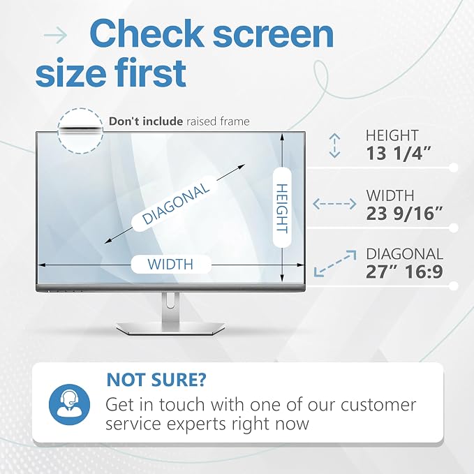 VINTEZ 27 Inch 16:9 Privacy Screen - Image 4