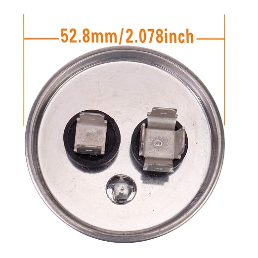 35 uF MFD ±5% 450 VAC CBB65 AC Motor and Fan Starting Round Capacitor - Image 2