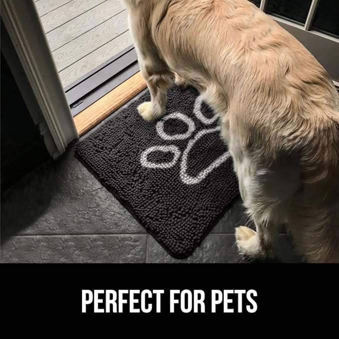 GORILLA GRIP SOAKSTOPPER Dog Door Mat, 30x20 Machine Washable Rug Absorbent - Image 6