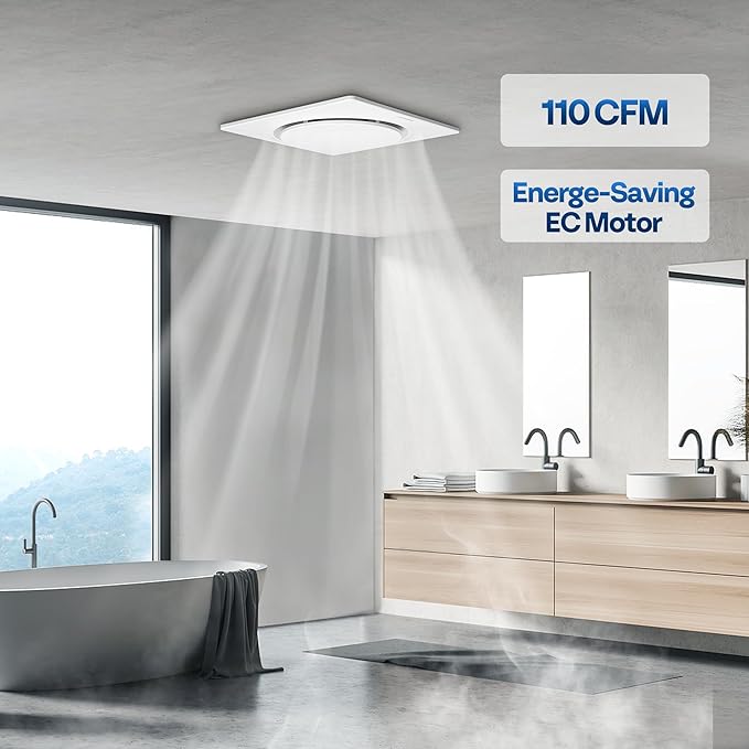 VIVOHOME Bathroom Exhaust Fan - Image 2