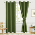Hiasan Blackout Curtains for Bedroom, 42 x 84 Inches Long by Hiasan