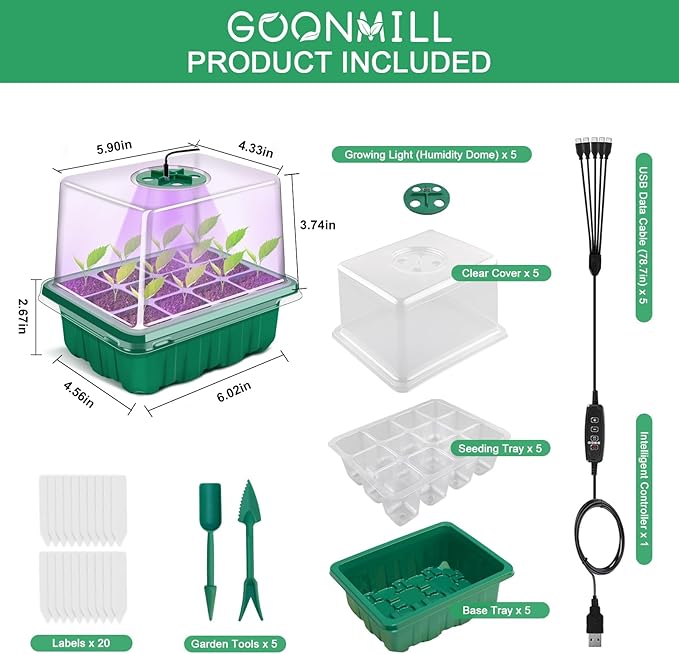 GOONMMILL Seed Starter Tray - Image 5