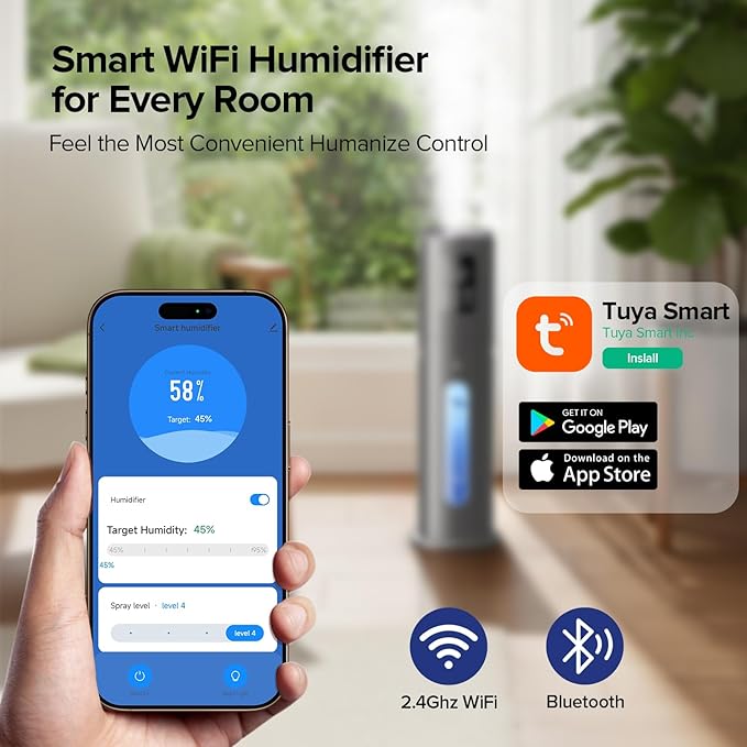 Humidifiers 350ML/H Large Mist Speed Humidifier - Image 2