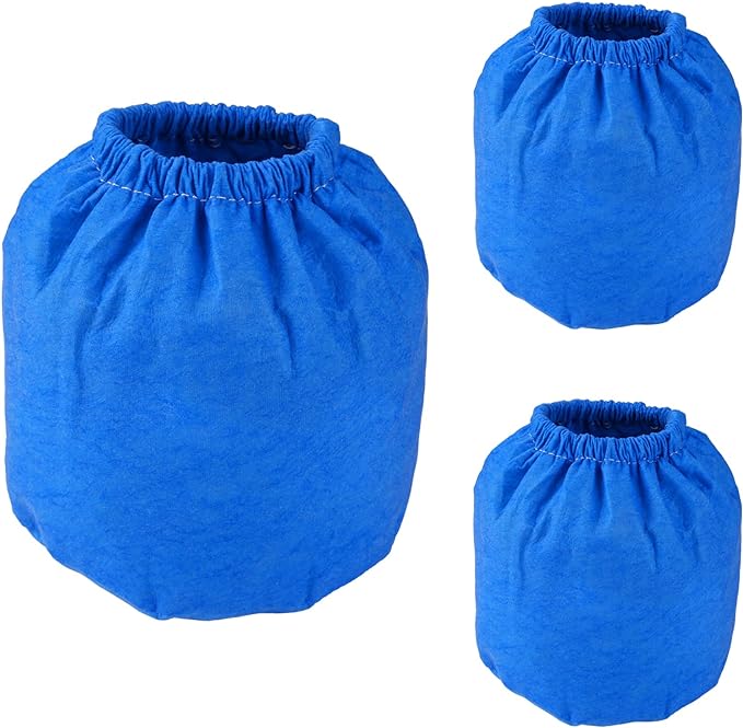 3 Pack VRC2 Cloth Filter for Vacmaster 1.5 to 3.2 Gallon Wet/Dry Vacuums by EAGLEGGO-YOURBESTCHOICES