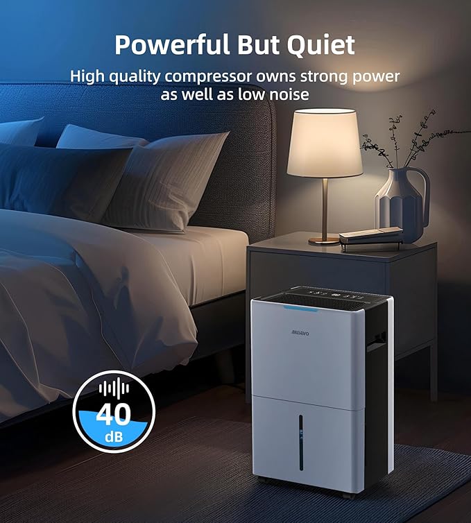 5000 Sq. Ft Dehumidifiers for Home and Basement, 52 Pint/Day Dehumidifier - Image 6