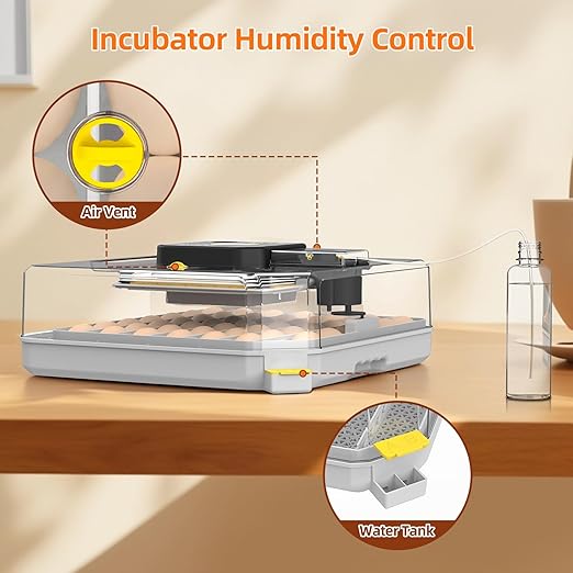 Incubators for Hatching Eggs, 48 Egg Incubator - Image 4
