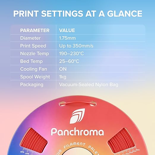 Panchroma PLA Dark Olive Drab 3D Printer Filament, 1kg Spool, High Speed - Image 5