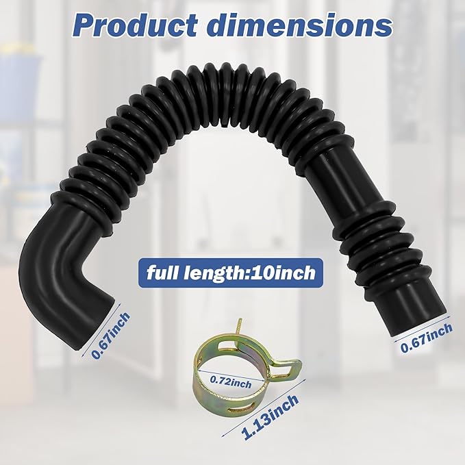 321235-101Replacement Furnace Drain Hose，Replacement - Image 2